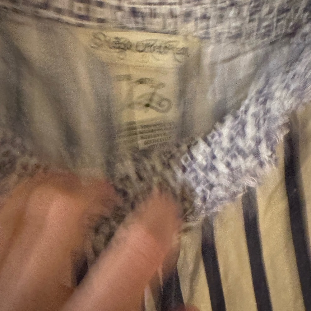 Indigo Rein Navy and White Striped Pants - Picture 10 of 10